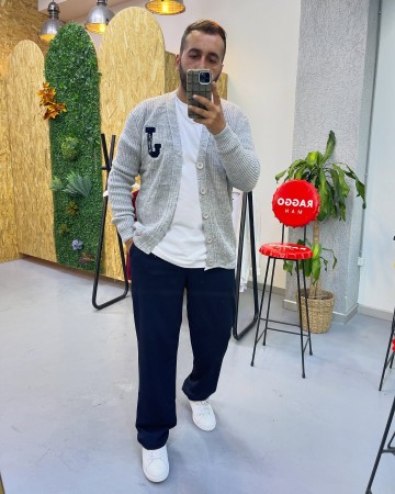 J NAKIŞLI TRİKO HIRKA